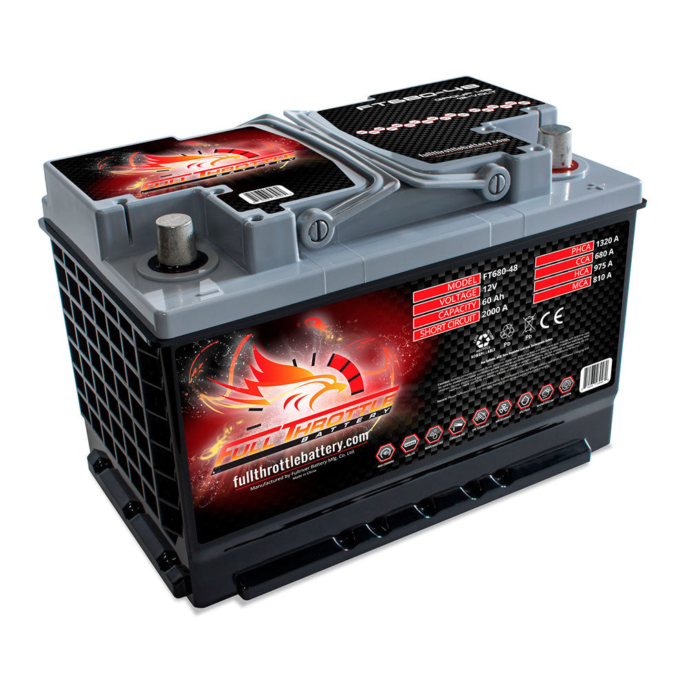 FT680-48 Cranking Battery (AGM) Group 48 12V