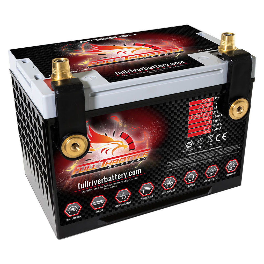 FT825-78 Cranking Battery (AGM) Group 34/78 12V