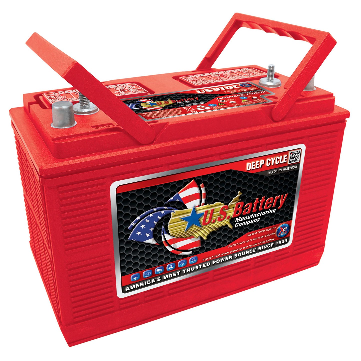 US-31DC-XC2 Deep Cycle Battery Gr 31M 12V 130Ah 225RC
