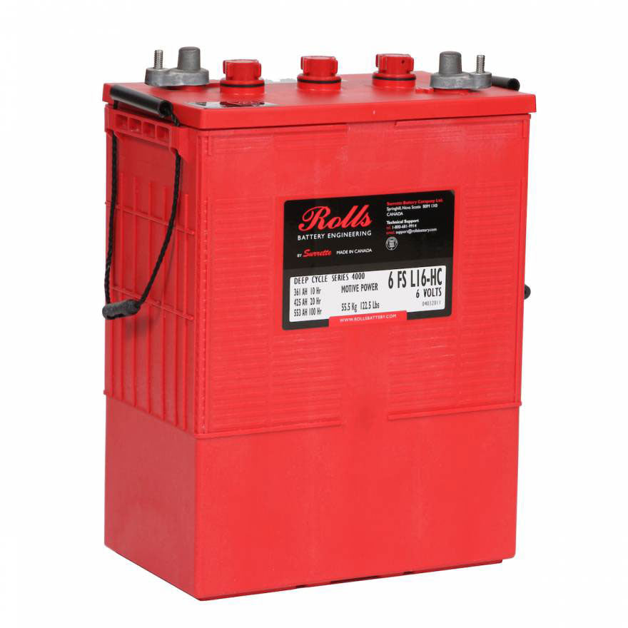 6 FS L16-HC Rolls Deep Cycle Battery Gr 903/L16 6V 425Ah