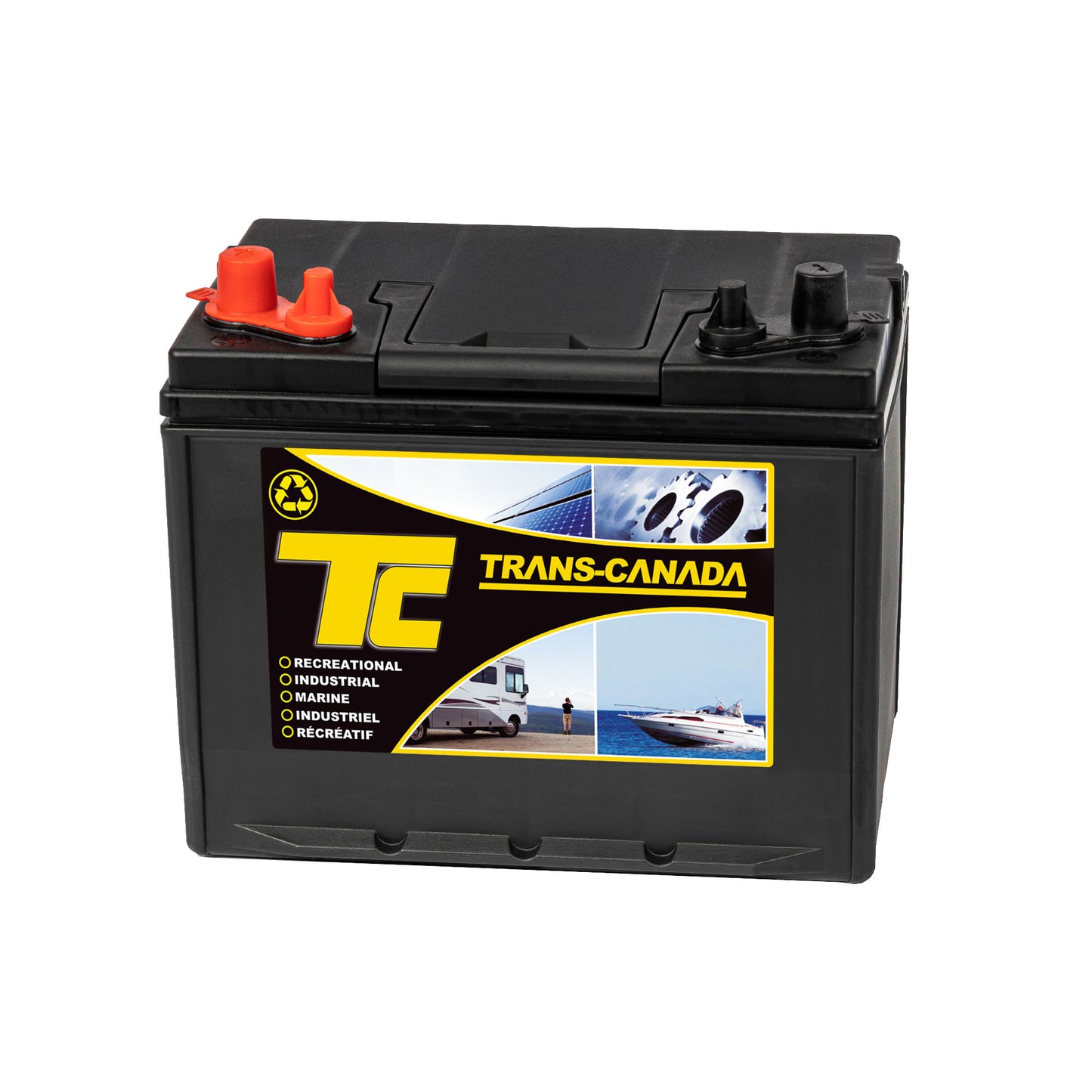 24-TC12-MF Deep Cycle Battery Gr 24M 12V 80Ah 145RC Maintenance Free