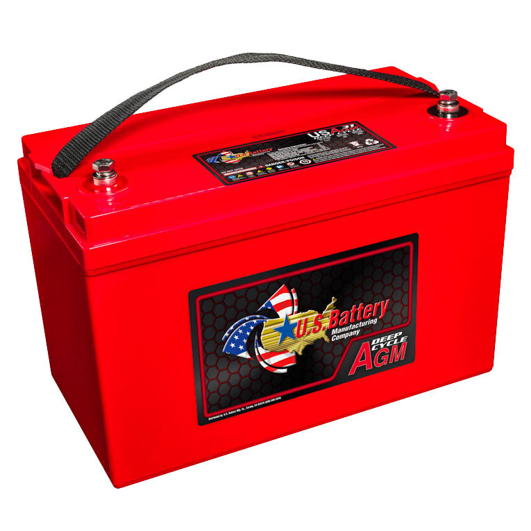 US-AGM31 Deep Cycle AGM Battery GR 31 12V 117Ah F12 Terminal