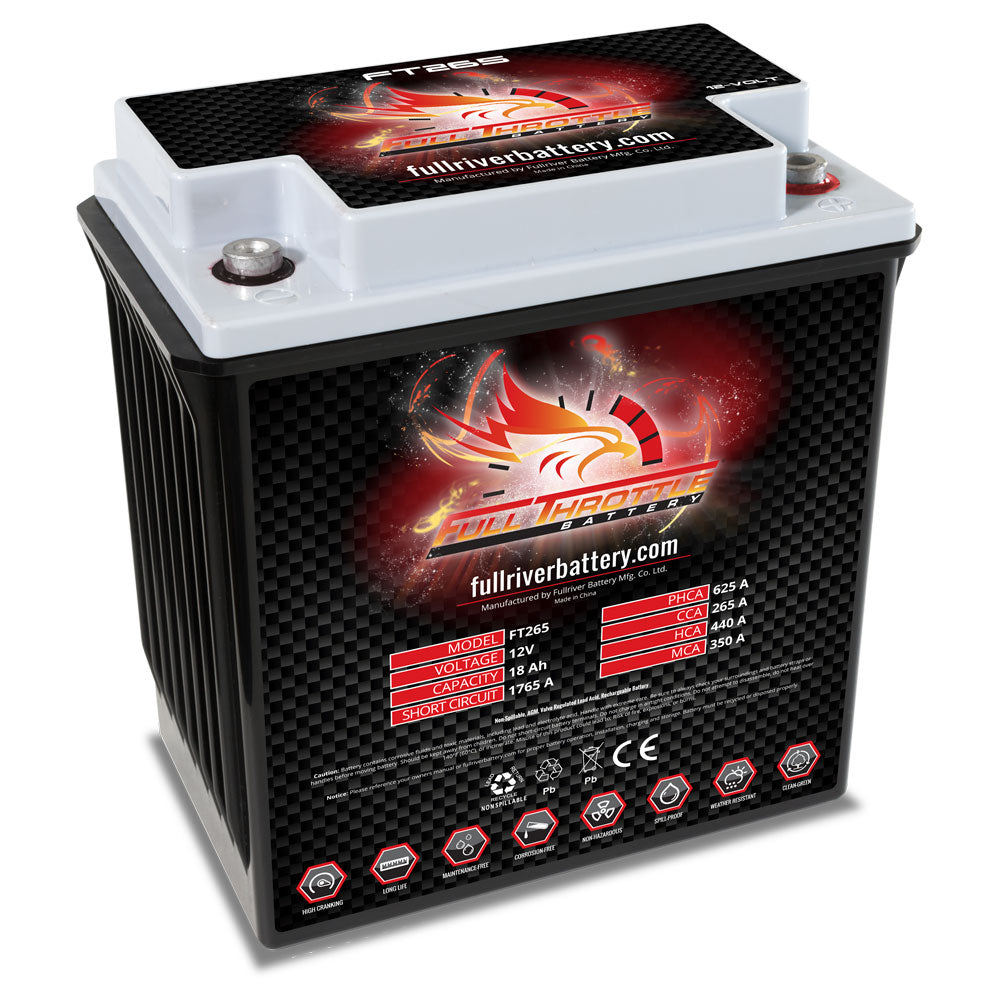 FT265 Motorsports Battery AGM 12V 14Ah 265CCA