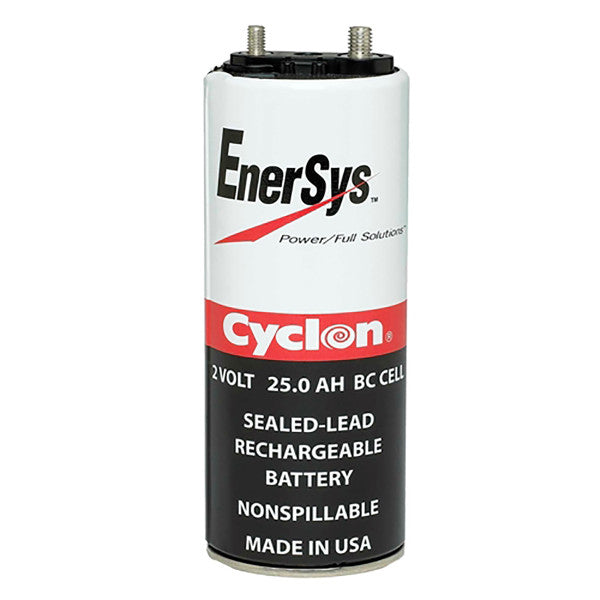 0820-0004 AGM Cyclon Battery BC 2V 25.0Ah