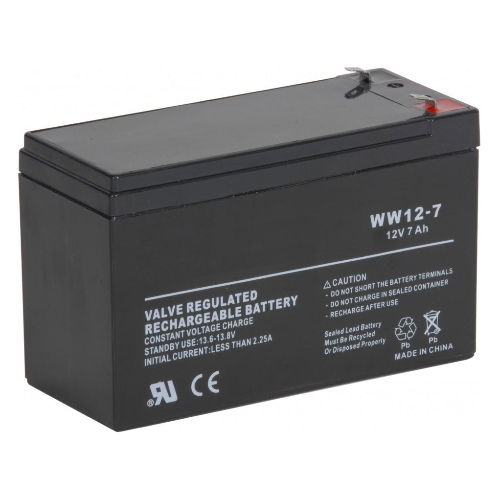 WW7-12 AGM Battery 12V 7Ah