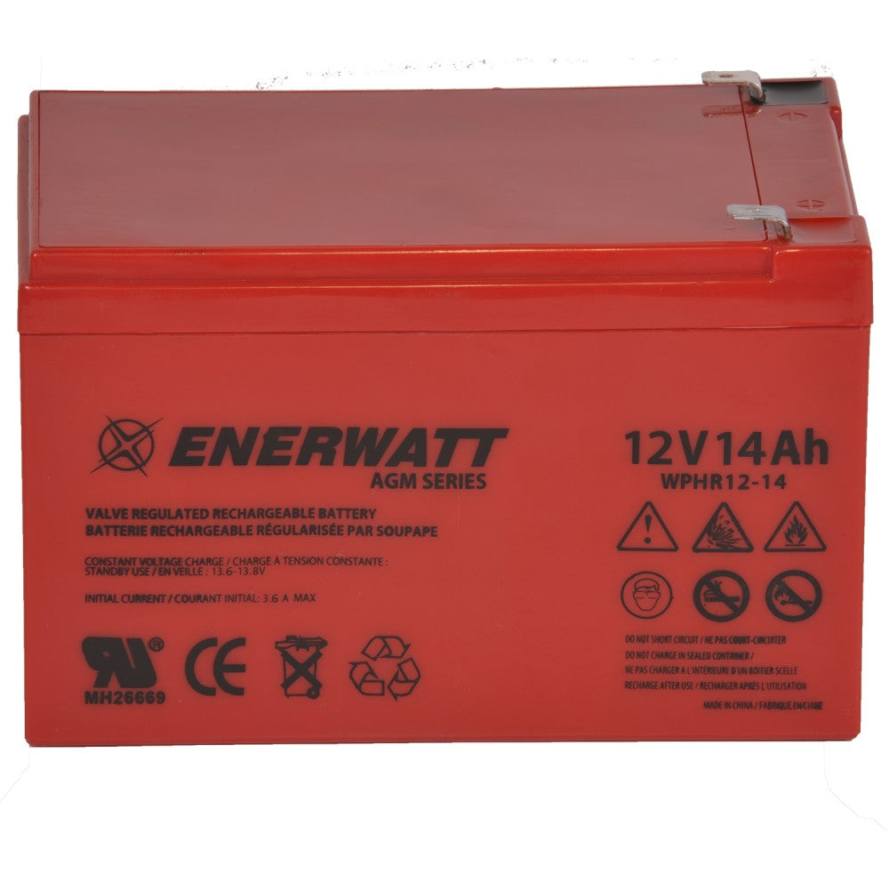 WPHR12-14 High Rate AGM Battery 12V 14Ah