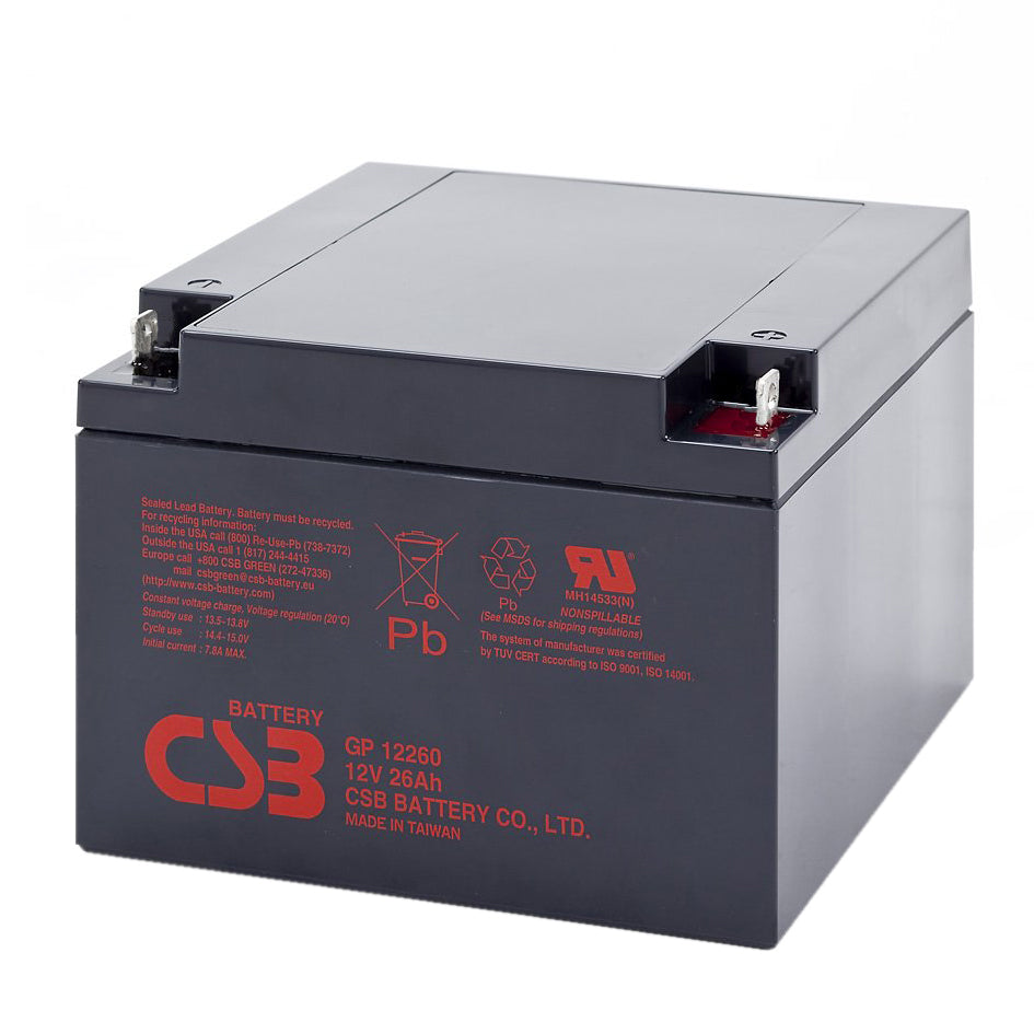 GP12260 AGM Battery 12V 26Ah