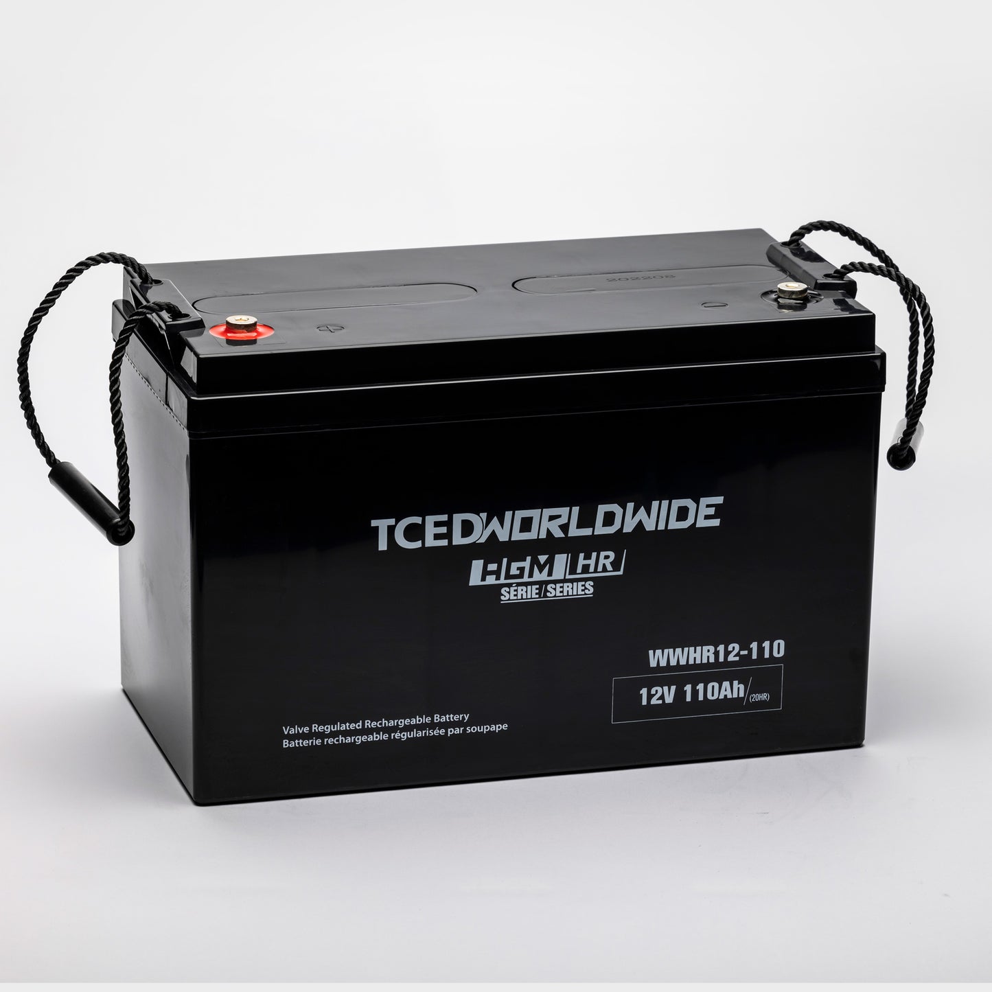 WWHR12-110 — 12V 110Ah Group 31 High Rate AGM Deep Cycle Battery