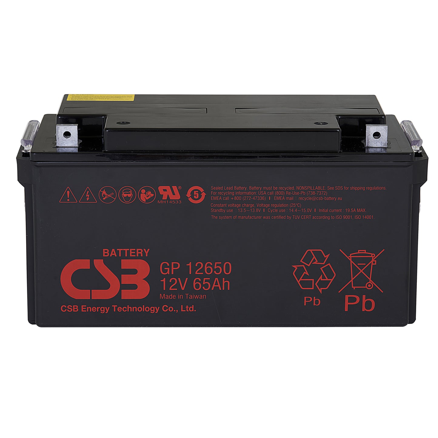 GP12650 AGM Battery 12V 65Ah