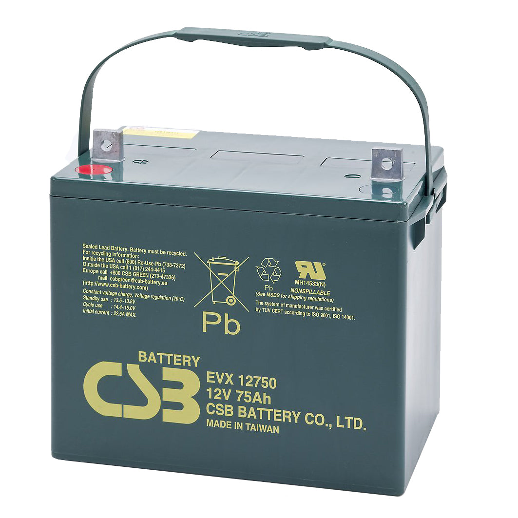 EVX12750 AGM Battery Gr 24 12V 75Ah