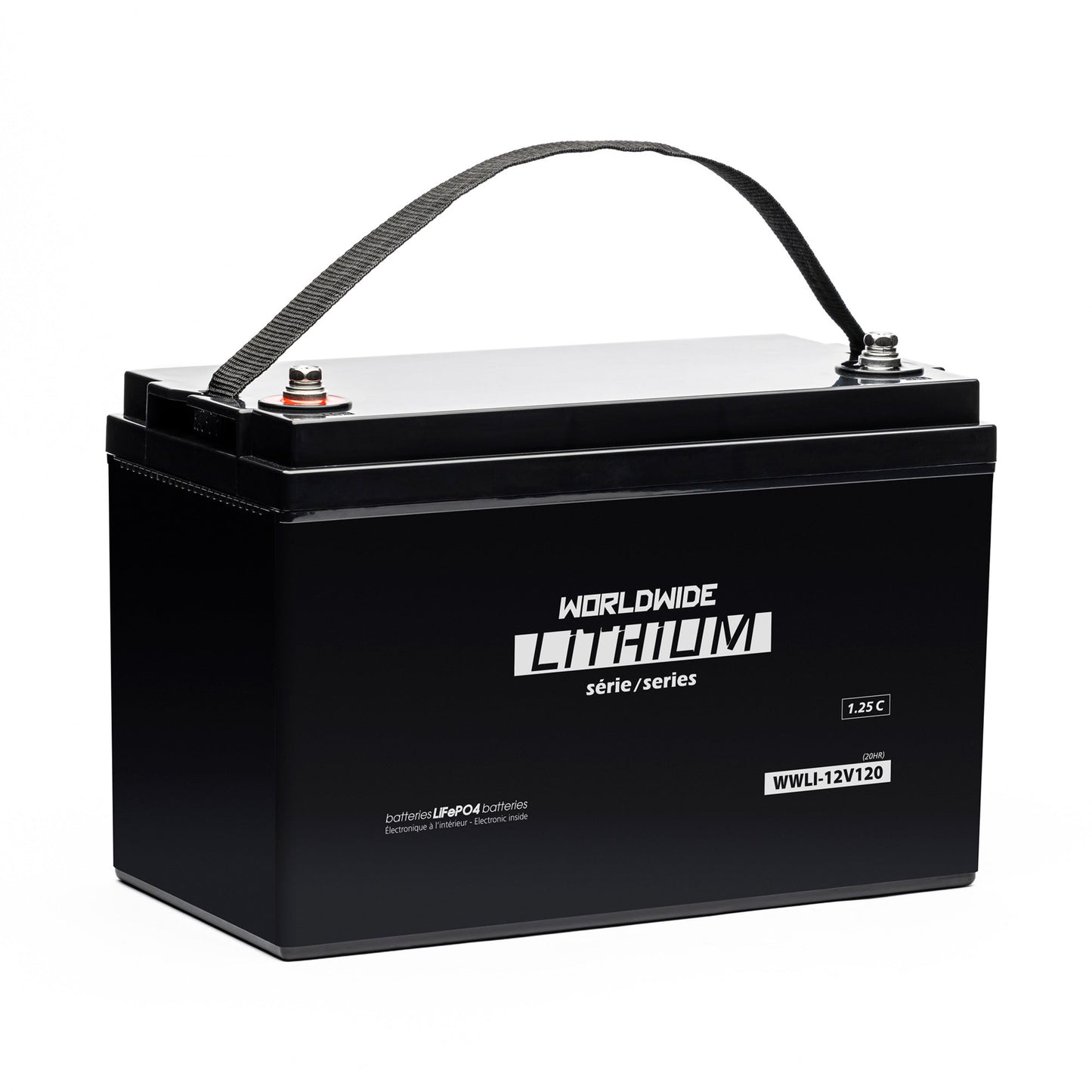 WWLI-12V120 LiFePO4 Battery GR 31 12V 120Ah 1.25C Trans-Canada