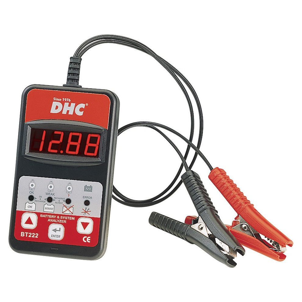 BT222 Digital Battery Tester 200-1200CCA