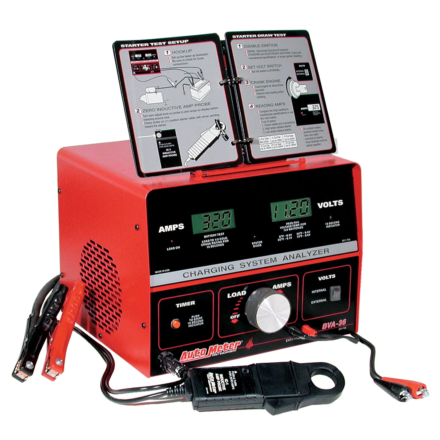 BVA36/2 800A Variable Load Battery/Electrical System Tester