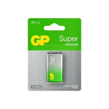 GP1604AA21-5GSBC1 9V Alkaline Battery GP Super (Pkg of 1)