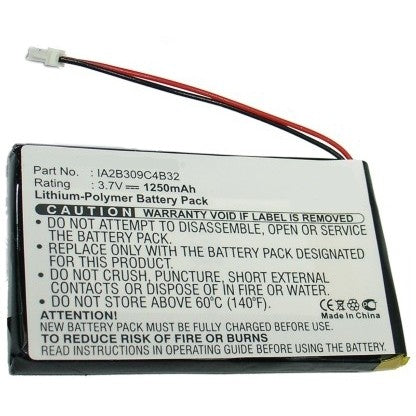GPS-TGAR300 GPS Replacement Battery — Garmin Nuvi 300 / 310 / 350 / 360