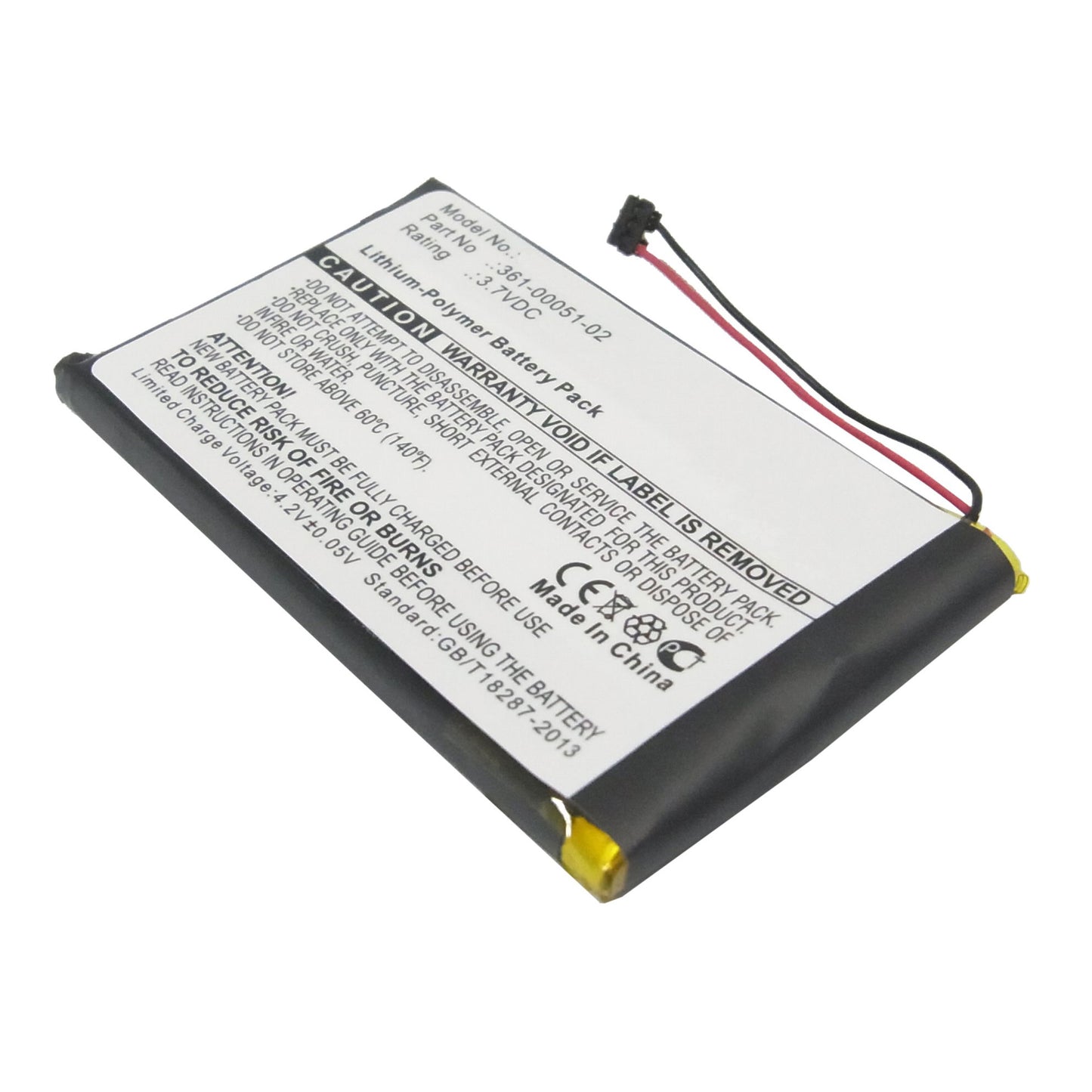 GPS-TGARD560 GPS Replacement Battery — Garmin DEZL 560LMT