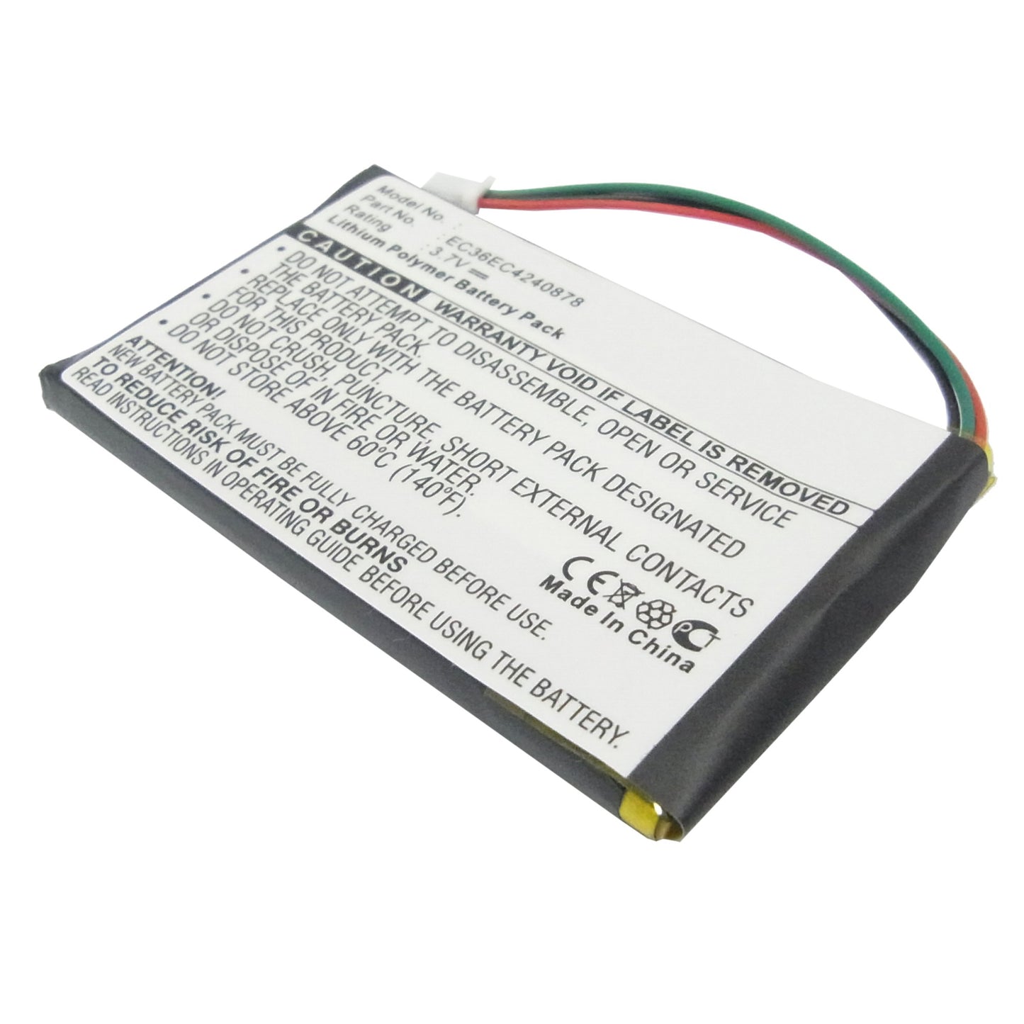 GPS-TGARN780 GPS Replacement Battery — Garmin Nuvi 780