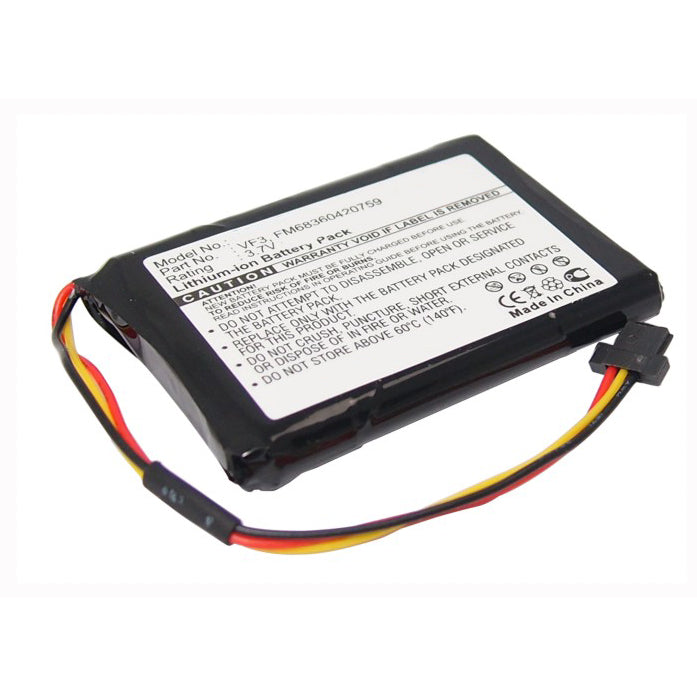 GPS-TTTXL330 GPS Replacement Battery — TomTom Go XL330S