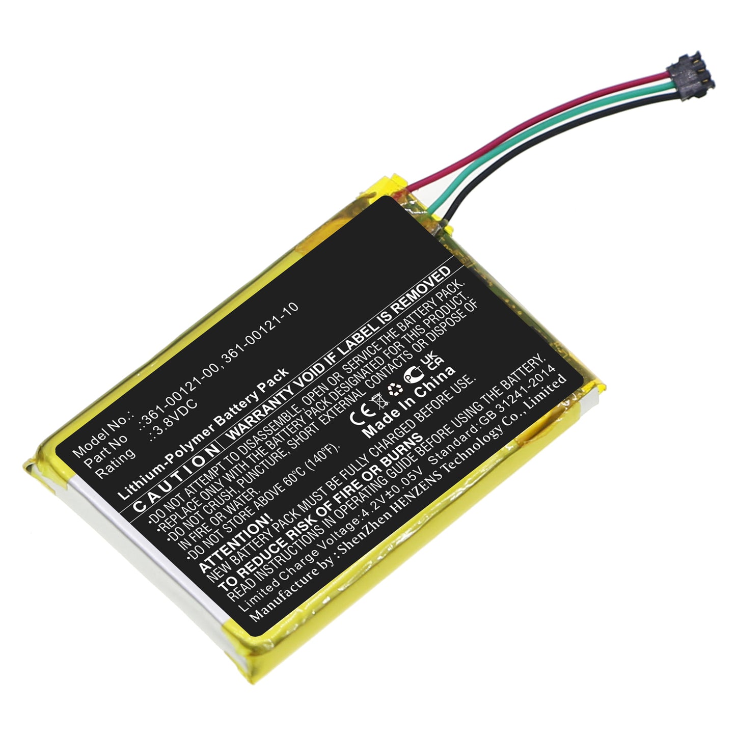 GPS-TGARE530 GPS Replacement Battery — Garmin Edge 530 / 830