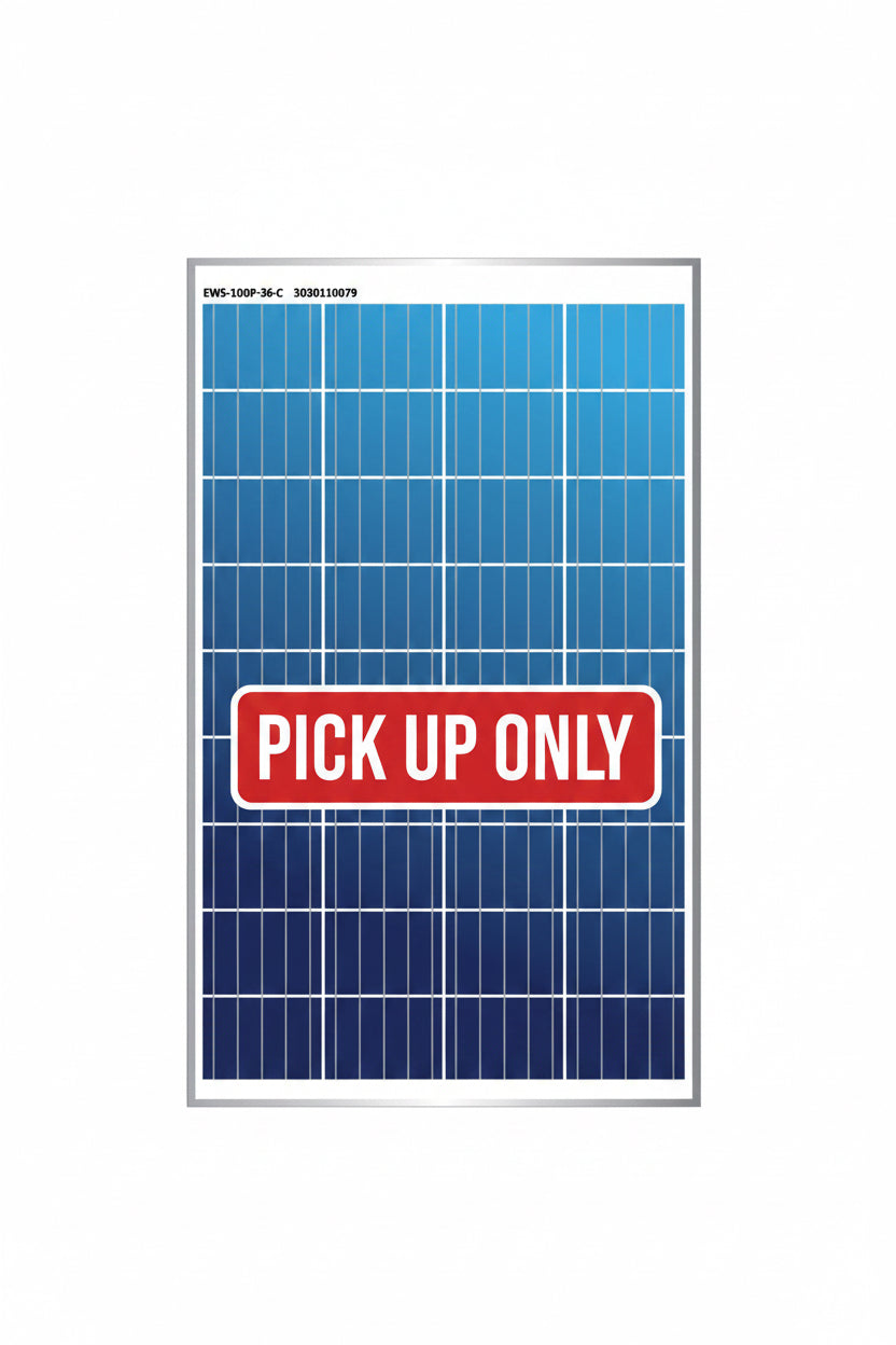 EWS-100P-36-C Polycrystalline Solar Panel 100W