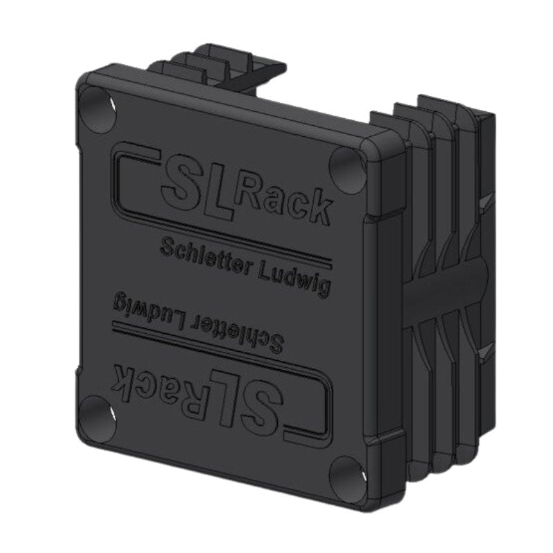 94635-05 SL Rack - RAIL 35 - End Cap, Black