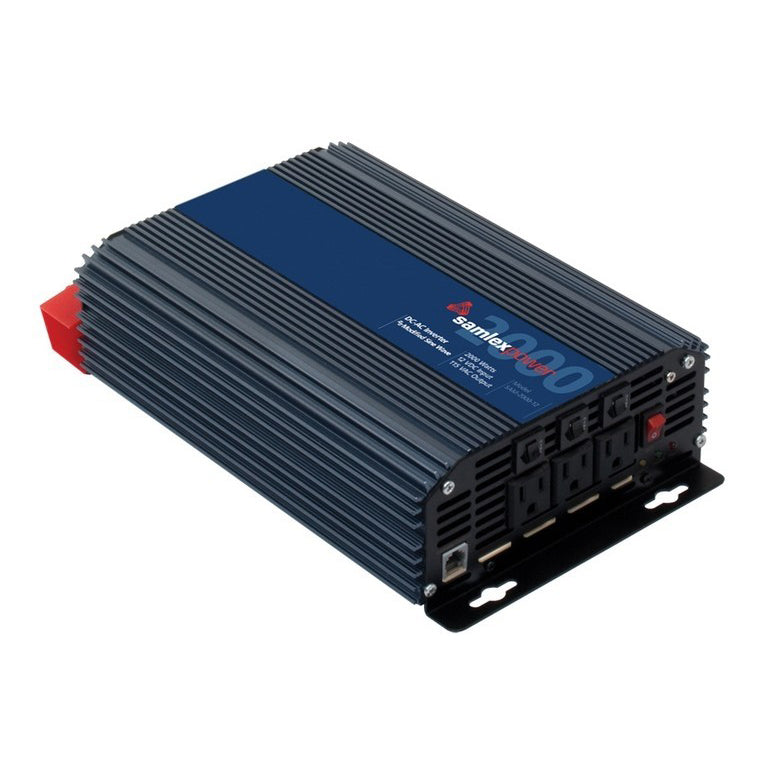 SAM-2000-12 Samlex 2000W Modified Sine Wave Inverter 12Vdc to 115Vac
