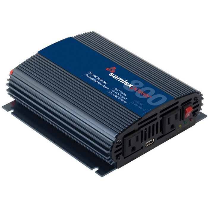 SAM-800-12 Samlex 800W Modified Sine Wave Inverter 12Vdc to 115Vac