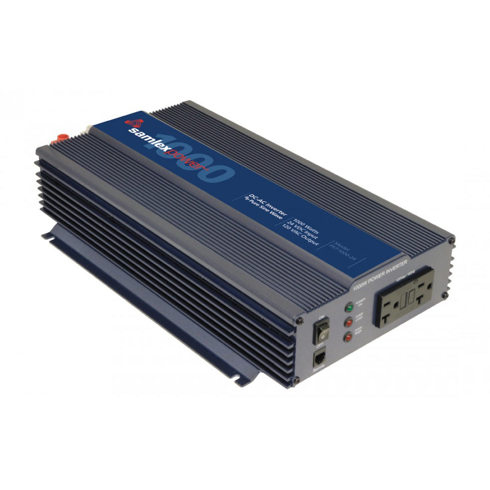 PST-1000-24 Samlex 1000W Pure Sine Wave Inverter 24Vdc to 120Vac