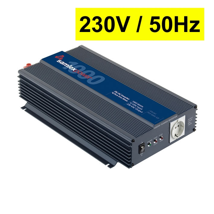 PST-100S-24E Samlex 1000W Pure Sine Wave Inverter 24Vdc to 230Vac (European Current)