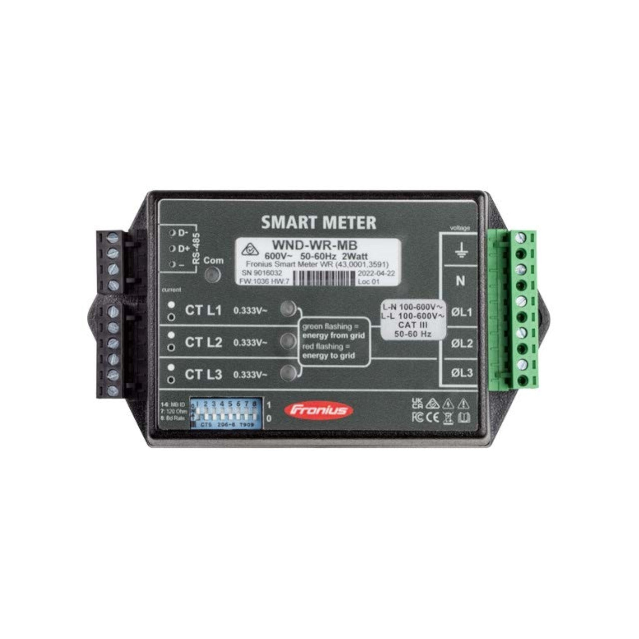 43,0001,3591 Fronius Smart Meter WR 100-600V