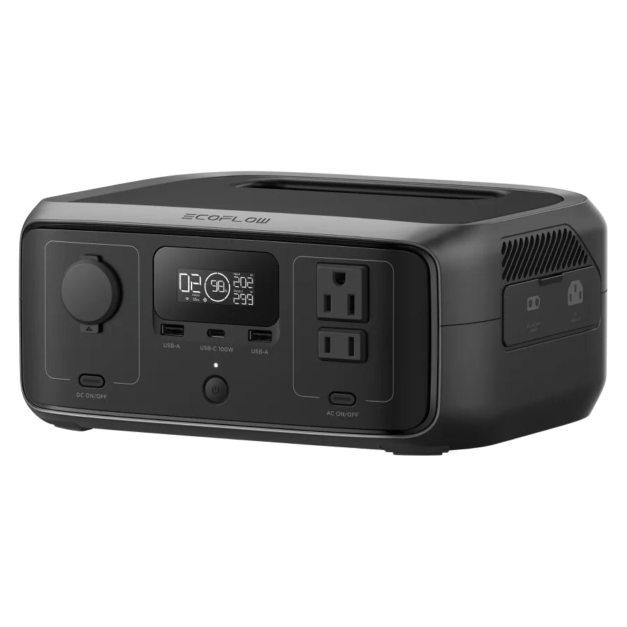 EFRIVER3-US EcoFlow RIVER 3 Portable Power Station 245Wh