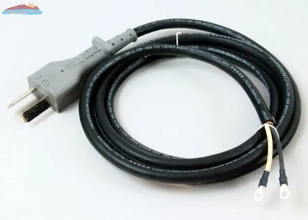 41891S - 2 Blade Grey Molded (Crow's Feet) Lester Electrical