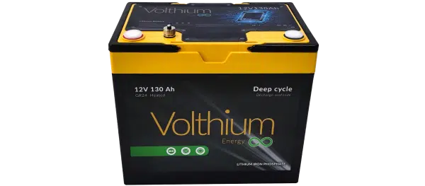 12V 130Ah self-heating battery