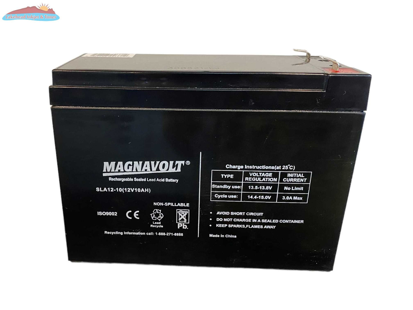 Magnavolt 12V/10AH Sealed Lead Acid Battery Magnacharge
