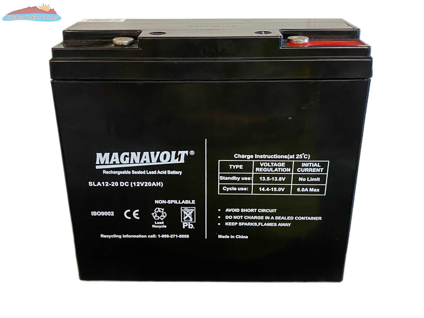 Magnavolt 12V/20AH Sealed Lead Acid Battery Magnacharge