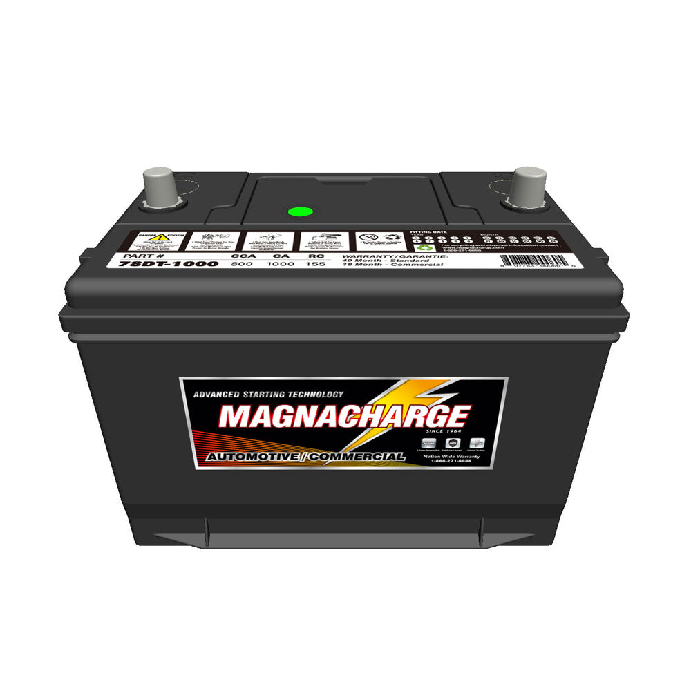 Magnacharge Automotive Batteries - 40 Month Warranty