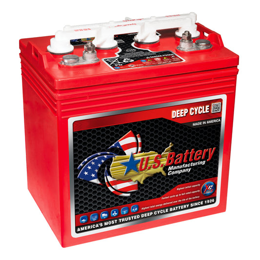 US-8VHATB-XC2 Deep Cycle Battery Gr GC8 8V 205Ah 435RC/25A