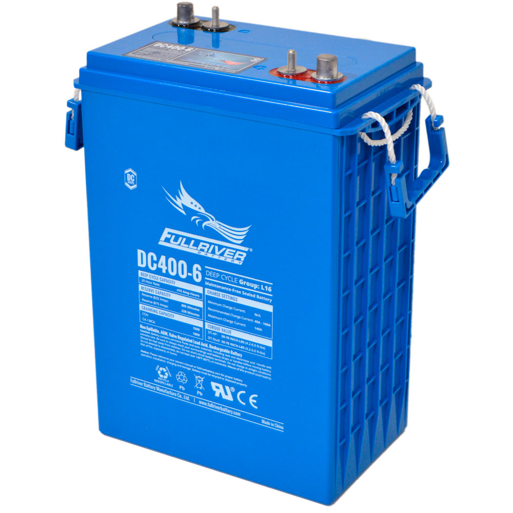 DC400-6 Deep Cycle AGM Battery Gr 903/L16 6V 400Ah - Call for Price