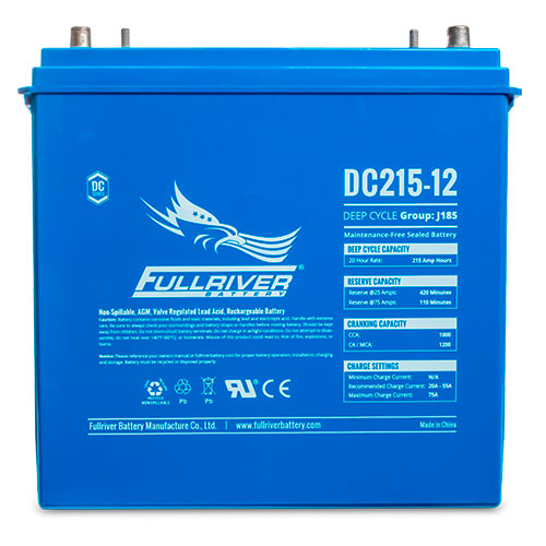 DC215-12 AGM Battery 12V 215Ah