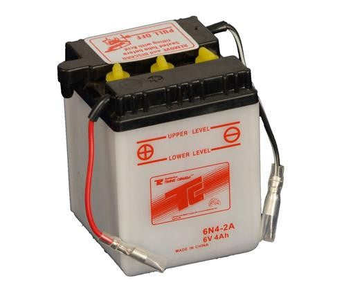 6N4-2A Motorsports Battery (Flooded) 6V 4Ah