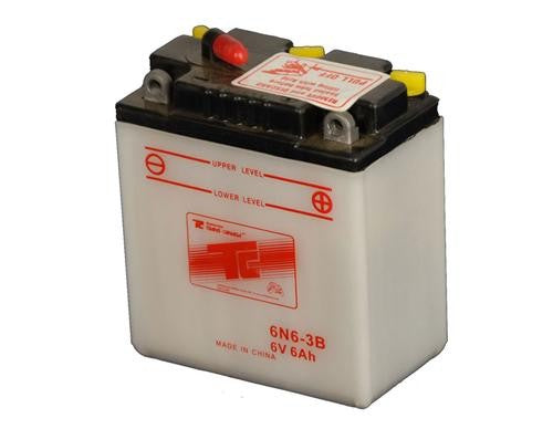 6N6-3B Motorsports Battery (Flooded) 6V 6Ah