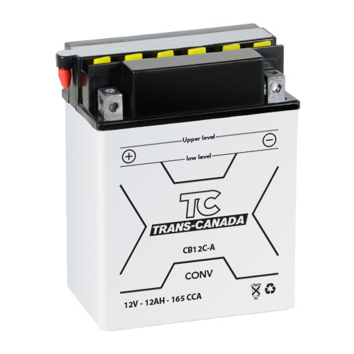 CB12C-A Motorsports Battery (Flooded) 12V 12Ah 165CCA