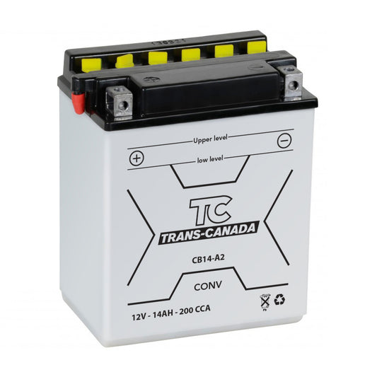 CB14-A2 Motorsports Battery (Flooded) 12V 14Ah 200CCA