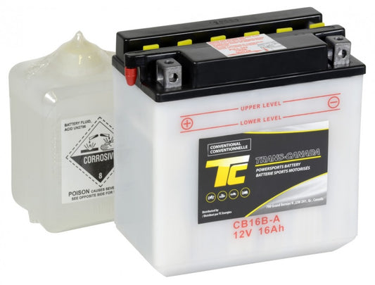 CB16B-A Motorsports Battery (Flooded) 12V 16Ah 210CCA