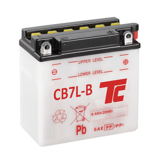 CB7L-B Motorsports Battery (Flooded) 12V 8Ah 124CCA