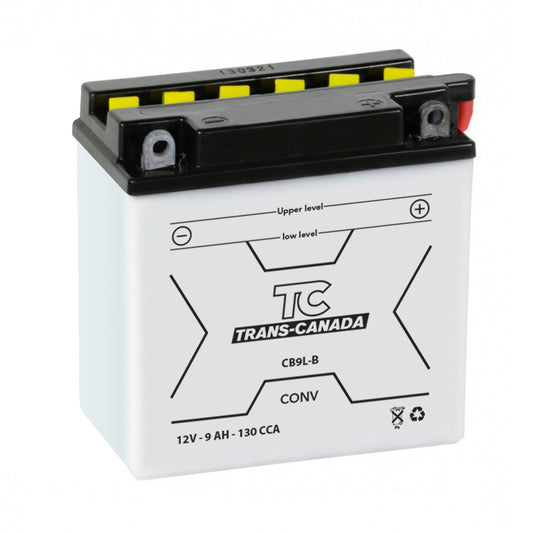 CB9L-B Motorsports Battery (Flooded) 12V 9Ah 130CCA