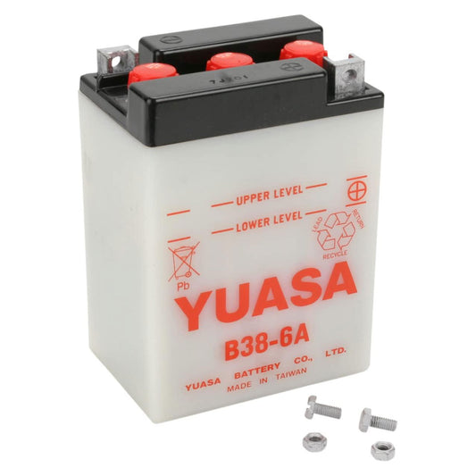Yuasa B38-6A — 6V 13Ah Flooded Powersport Battery