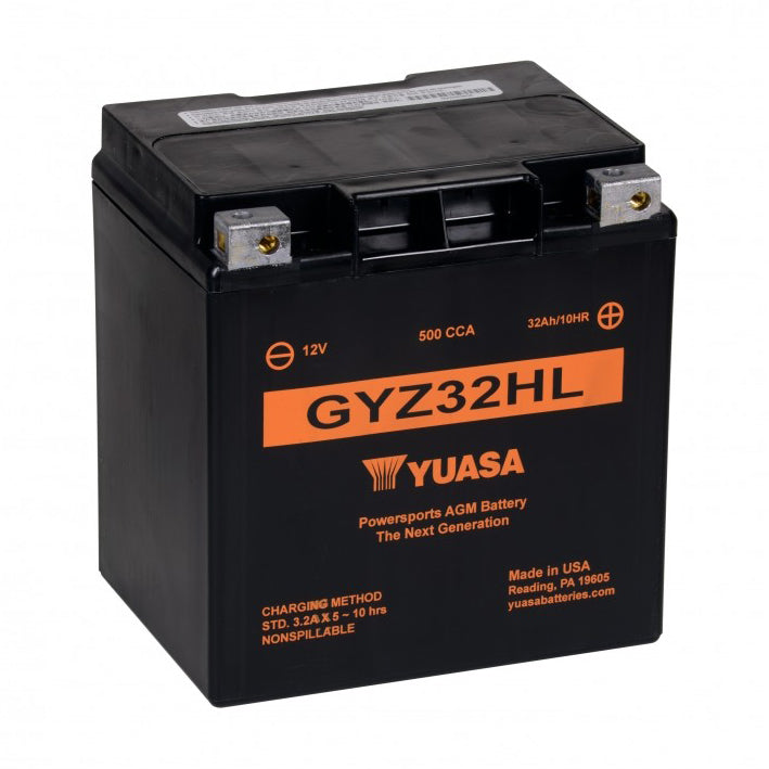 Yuasa GYZ32HL Motorsports Battery AGM 12V 32Ah 500CCA