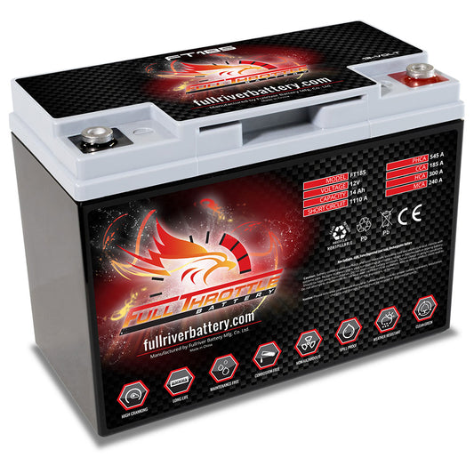 FT185 Motorsports Battery AGM 12V 14Ah 185CCA