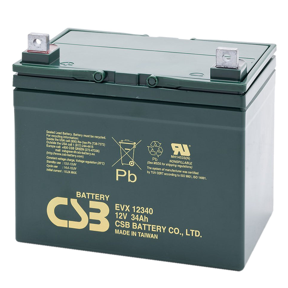 EVX12340 High Rate AGM Battery Gr U1 12V 34Ah